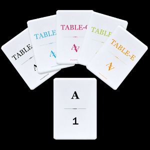 싯카드 세트 테이블 자리카드 홀덤용품 5color