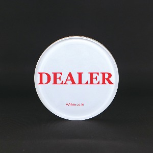 딜러버튼 홀덤용품 홀덤펍 카지노 게임용 레드