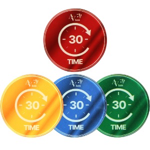 타임칩 홀덤용품 홀덤펍 카지노 게임용 4color