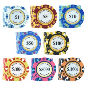 크라운 포커칩 카지노칩 국제규격 포커 홀덤 게임용품