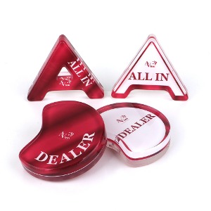 [신제품] 홀덤마켓 AA+ 올인, 딜러버튼 홀덤용품 홀덤펍 카지노 게임용