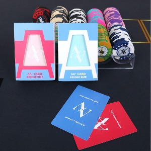 [신제품]  홀덤마켓 브릿지사이즈 AA+포커카드 1덱